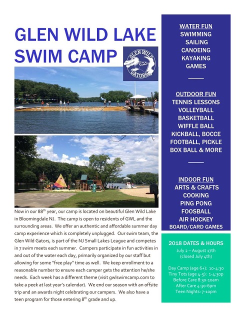 Gwl Swim Camp