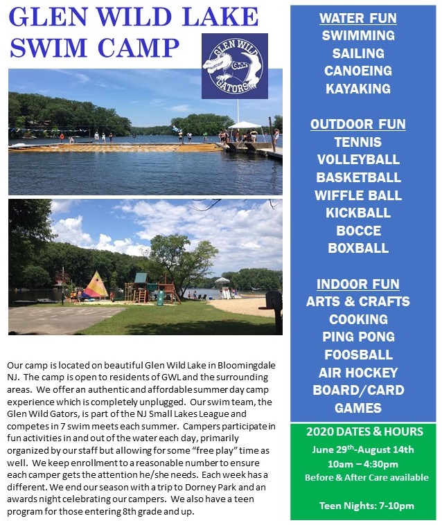 GWL Swim Camp